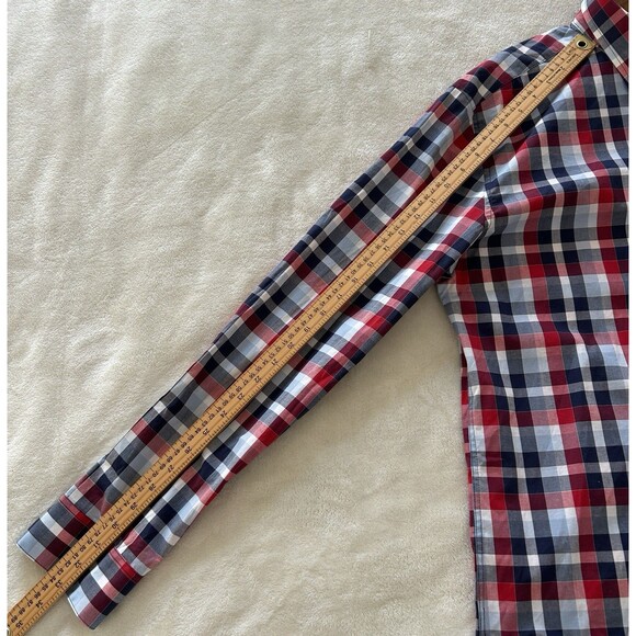 Tommy Hilfiger Mens Shirt Extra Large Button Plaid Adaptive Easy Closure - Picture 8 of 13